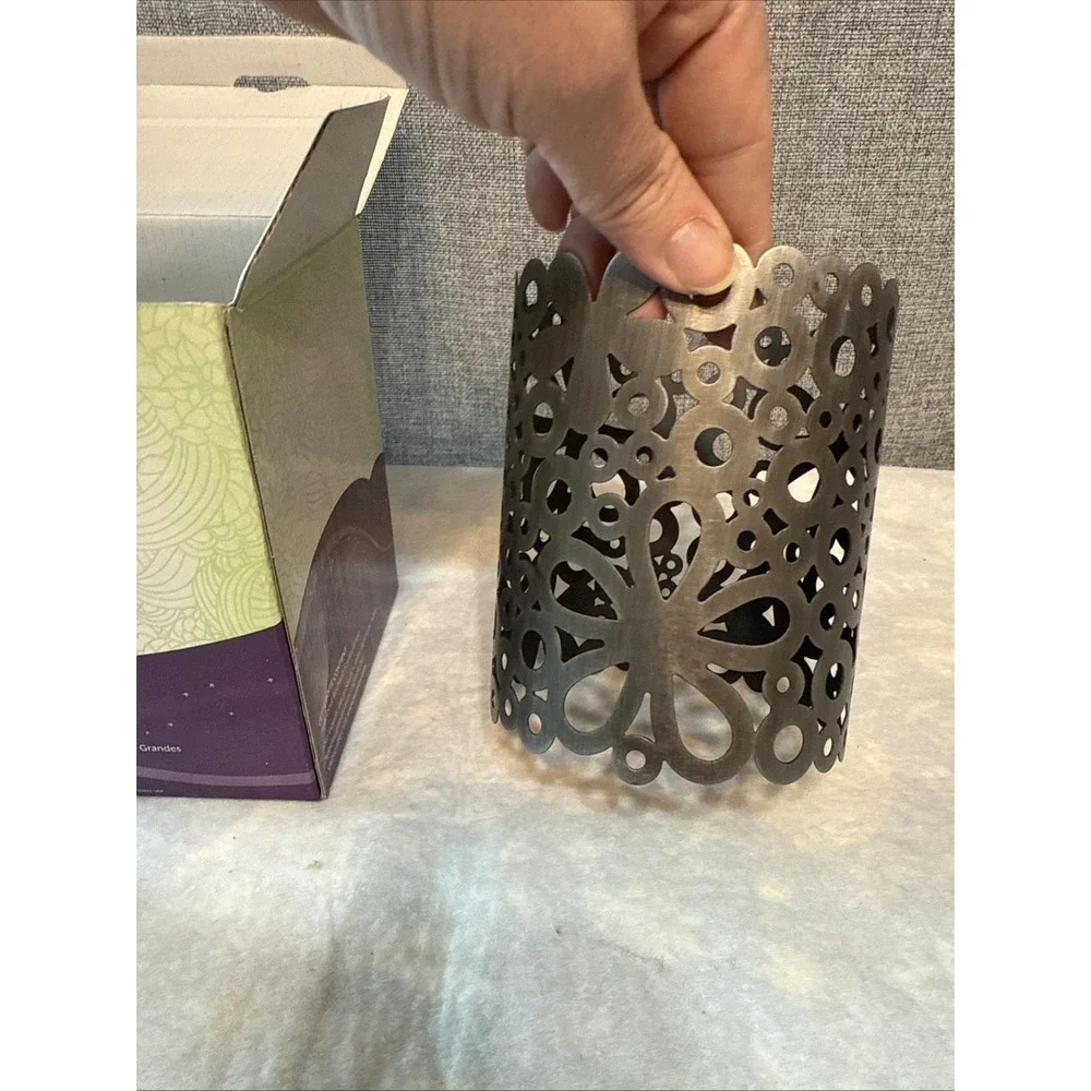Scentsy LILI Full Size Warmer Wrap WRAP ONLY Flowers Circles Daisy New WRAP-LILI